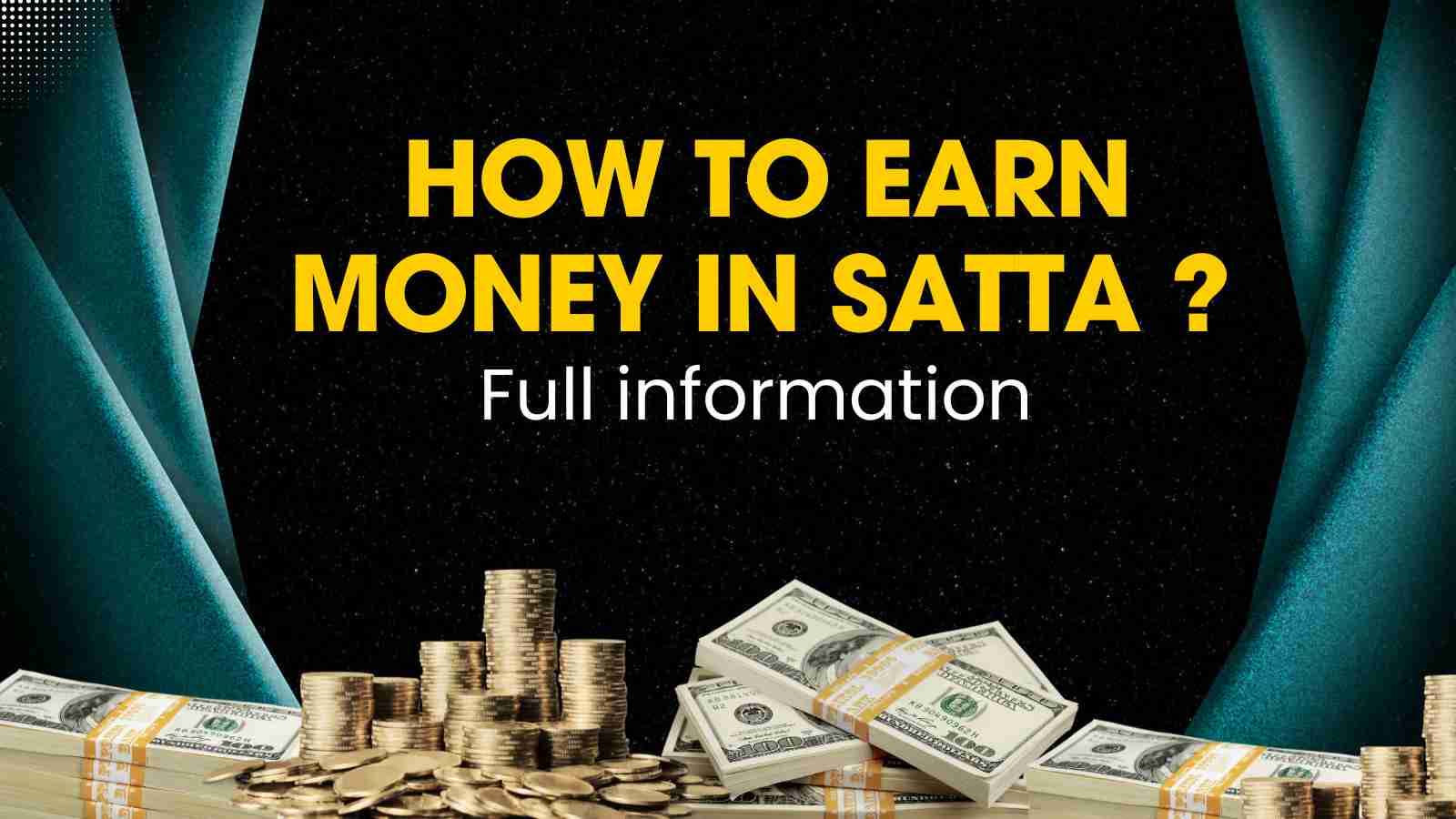 image of Earn Money in Satta